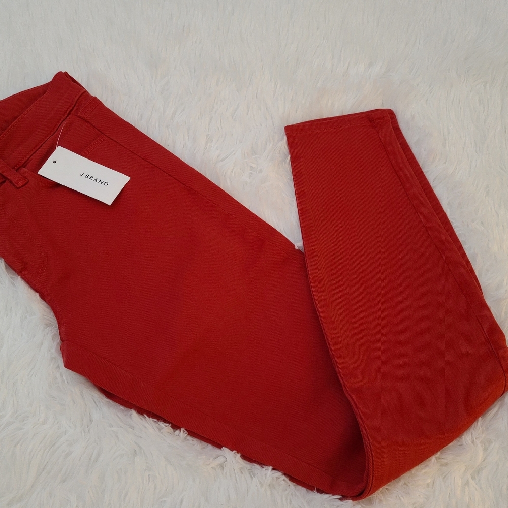 J Brand Skinny red jeans